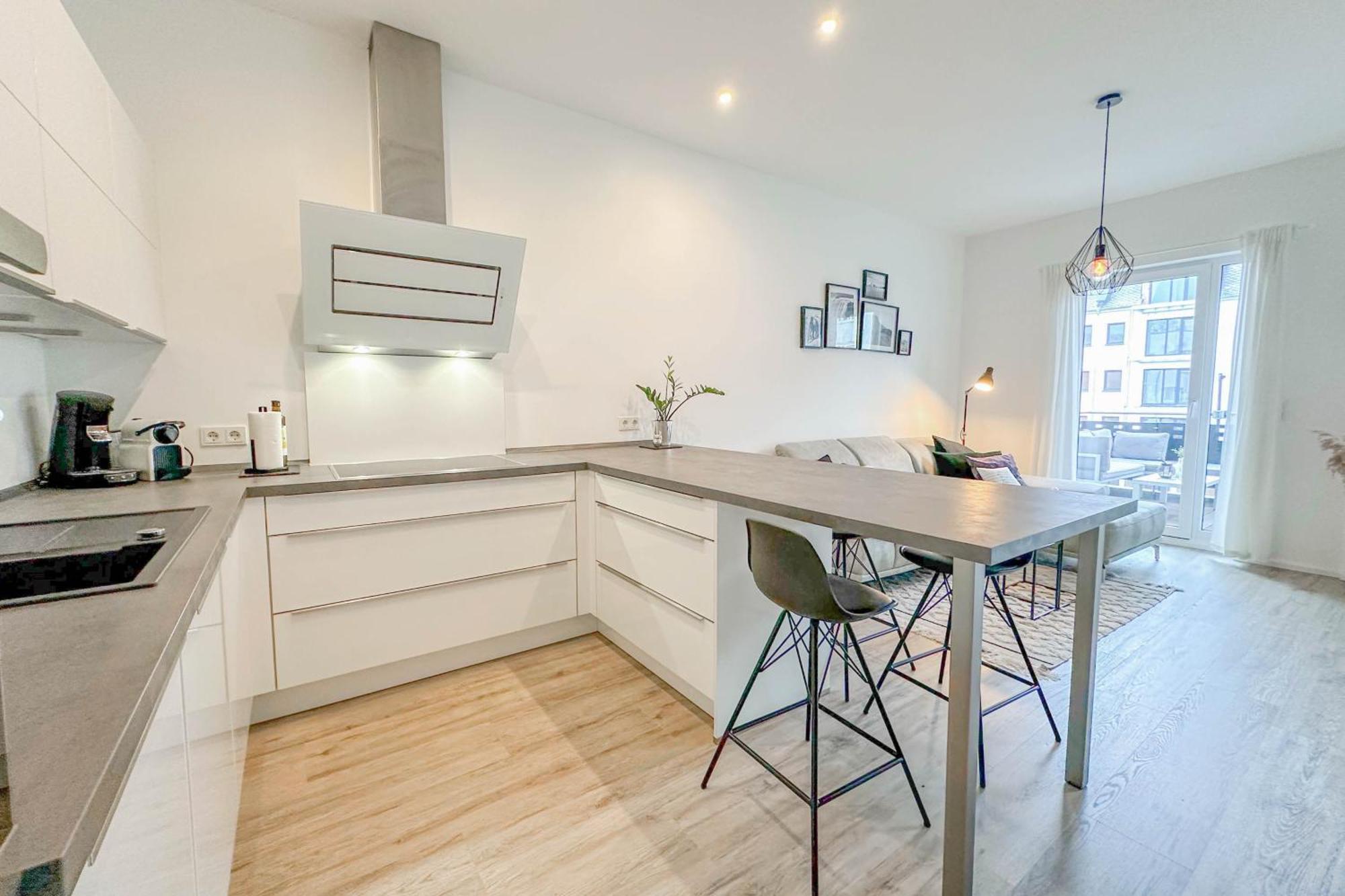 Modernes Trierer Cityloft Mit Grossem Balkon Ngoại thất bức ảnh